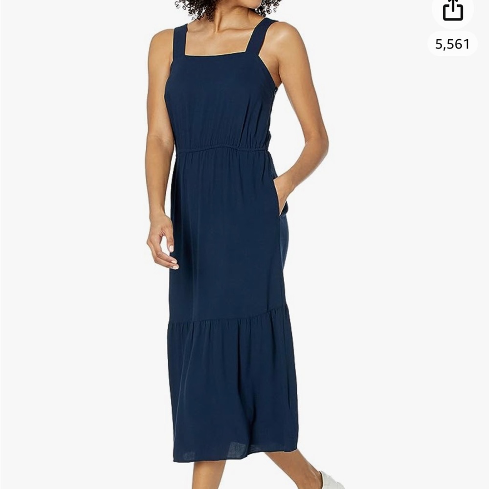 Tiered midi dress